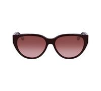 Lacoste Women's Sunglasses L985S - Dark Red with Gradient Burgundy Rose Lens