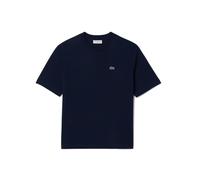 Lacoste Womens T-Shirt Navy Blue M