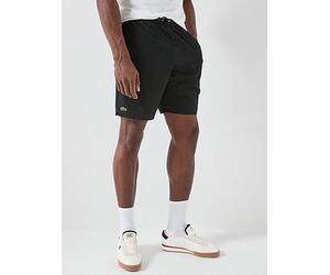 Lacoste Woven Drawstring Shorts, Black, Size Xl, Men Black