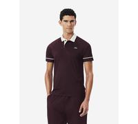 Lacoste Tennis x Novak Djokovic On Court Polo Shirt Size 3 - S Brown / White