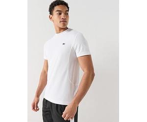 Lacoste X Novak Djokovic Ultra-Dry T-Shirt, White, Size Xl, Men White