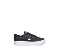 Lacoste Ziane Platform logo-detail leather sneakers - Black 5.5