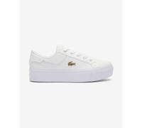 Lacoste Ziane Platform Logo shoes pure white women - 40