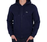 Lacoste Zip Through Hoodie Navy