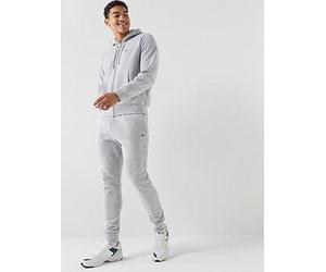 Lacoste Zip Thru Jersey Tracksuit Set, Grey, Size 2Xl, Men Grey