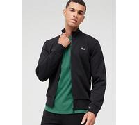 Lacoste Zip Thru Sweatshirt, Black, Size M, Men Black