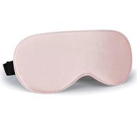 LaCourse 100% Grade 6A Mulberry Silk Sleep Eye Mask for Sleeping - Dual-Sided Natural Silk, Adjustable Strap, Breathable & Ultra-Soft, Gentle on Skin, Kids' Pink