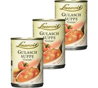 Lacroix Goulash Soup Tender Beef Spicy Seasoned 400Ml 3-Pack