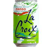 LaCroix Sparkling Water, Naturally Essenced, 100% Natural Flavors, Zero Calories, Zero Sweeteners, (Pack of 24, Mango)