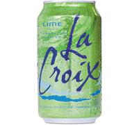 LaCroix Sparkling Water, Naturally Essenced, 100% Natural Flavors, Zero Calories, Zero Sweeteners, (Pack of 12, Lime)