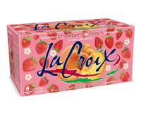 LaCroix Sparkling Water Strawberry Peach 300ml (Pack of 8)