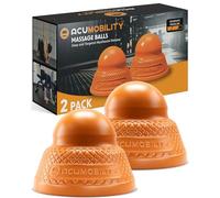 Lacrosse Ball, Massage Ball, Lacrosse Balls, Therapy Ball, Trigger Point Ball, Massage Ball Roller, Massage Balls, Foot Massage Ball, Massage Roller Ball, Yoga Balls - 2 Pack Orange
