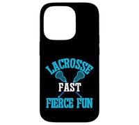 Lacrosse Fast Fierce Fun Lacrosse Case for iPhone 14 Pro
