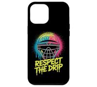 Lacrosse Goalie Helmet Respect The Drip Lax Style Case for iPhone 12 Pro Max