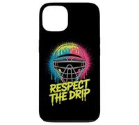 Lacrosse Goalie Helmet Respect The Drip Lax Style Case for iPhone 13