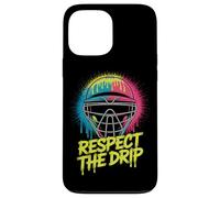 Lacrosse Goalie Helmet Respect The Drip Lax Style Case for iPhone 13 Pro Max