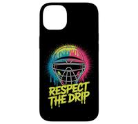Lacrosse Goalie Helmet Respect The Drip Lax Style Case for iPhone 14 Plus