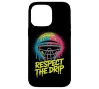 Lacrosse Goalie Helmet Respect The Drip Lax Style Case for iPhone 14 Pro Max