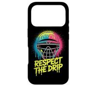 Lacrosse Goalie Helmet Respect The Drip Lax Style Case for iPhone 17 Pro