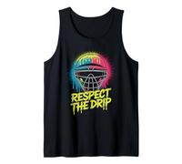 Lacrosse Goalie Helmet Respect The Drip Lax Style Tank Top