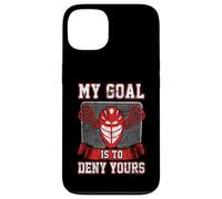 Lacrosse Goalie My Goal is to Deny Your Goal LAX Player Case for iPhone 13