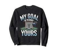 Lacrosse Goalie My Goal Is To Deny Yours Sweatshirt