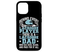 Lacrosse Lax Dad Vintage Behind Every Lacrosse Player There Case for iPhone 12/12 Pro