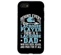 Lacrosse Lax Dad Vintage Behind Every Lacrosse Player There Case for iPhone SE (2020) / 7/8