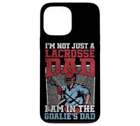 Lacrosse Lax Goalie Dad Vintage I'm Not Just A Lacrosse Dad Case for iPhone 13 Pro Max