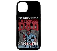 Lacrosse Lax Goalie Dad Vintage I'm Not Just A Lacrosse Dad Case for iPhone 14 Plus