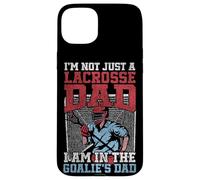 Lacrosse Lax Goalie Dad Vintage I'm Not Just A Lacrosse Dad Case for iPhone 15 Plus