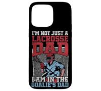 Lacrosse Lax Goalie Dad Vintage I'm Not Just A Lacrosse Dad Case for iPhone 15 Pro Max