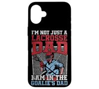 Lacrosse Lax Goalie Dad Vintage I'm Not Just A Lacrosse Dad Case for iPhone 16 Plus
