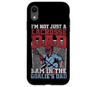 Lacrosse Lax Goalie Dad Vintage I'm Not Just A Lacrosse Dad Case for iPhone XR