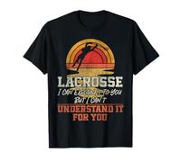 Lacrosse Lax Vintage Retro Lacrosse I Can Explain It to You T-Shirt