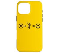 Lacrosse Makes Happy Funny Lacrosse Player Men Women Kids Case for iPhone 16 Pro Max