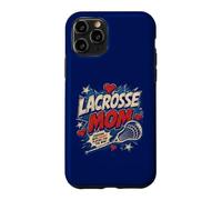 Lacrosse Mom Vintage Comic Pop Art Game Day Pride Case for iPhone 11 Pro