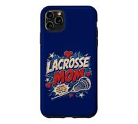 Lacrosse Mom Vintage Comic Pop Art Game Day Pride Case for iPhone 11 Pro Max