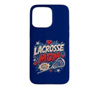 Lacrosse Mom Vintage Comic Pop Art Game Day Pride Case for iPhone 15 Pro Max