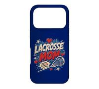 Lacrosse Mom Vintage Comic Pop Art Game Day Pride Case for iPhone 17 Pro