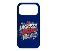 Lacrosse Mom Vintage Comic Pop Art Game Day Pride Case for iPhone 17 Pro Max