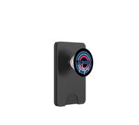 Lacrosse Papa with Modern Lacrosse Circles PopSockets PopWallet for MagSafe