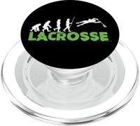 Lacrosse Player Evolution Lax Coach Goalie Stick Sport Ball PopSockets PopGrip for MagSafe