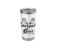 Lacrosse Player Lacrosse Like a Boss Lacrosse Stainless Steel Insulated Tumbler