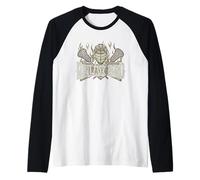 Lacrosse Player Relax Bro LAX Lacrosse Raglan Baseball Tee