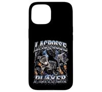 Lacrosse Player Vintage Relentless 24/7 90s Bootleg LaX Case for iPhone 15