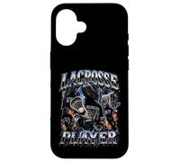 Lacrosse Player Vintage Relentless 24/7 90s Bootleg LaX Case for iPhone 16