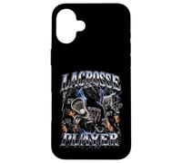 Lacrosse Player Vintage Relentless 24/7 90s Bootleg LaX Case for iPhone 16 Plus