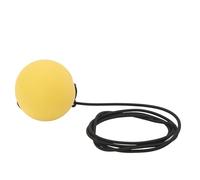 Lacrosse Training Ball, Soft PVC Lacrosse Ball with Rope for Youth Beginners, Multi Purpose Practice & Massage Ball, Indoor & Outdoor Sports Equipment