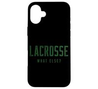 Lacrosse What Else? Case for iPhone 16 Plus